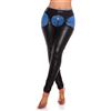 Koucla Leggings a vita alta con taglio a chaps