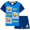 Minions Pigiama Corto Bambino, Pigiamino Estivo in Cotone Set - Regalo Ragazzi