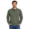 BE BOARD Polo Uomo Manica Lunga 100% Caldo Cotone - Maglia Polo con Colletto, Taschino con Zip - Autunno Inverno dalla M alla 3XL