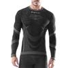 Iron-Ic -T-Shirt Uomo Maniche Lunghe Thermo Merino Seamless con Fitting Comfort e Struttura Traspirante per Sport Outdoor Invernali - Art. 201998