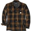 Carhartt Relaxed Fit Heavyweight Flannel Sherpa-Lined Shirt Jac Camicia Button-Down Uomo (Pacco da 1)