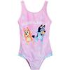 Bluey Costume da bagno intero per bambine, costume da bagno intero per le vacanze