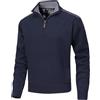 MeiLayM Maglioni Uomo Invernali con Collo Alto Pullover in Pile Zip 1/4 Maglione Slim Leggero Maglia Caldo Lunga Manica Felpa Basic Casual Sweater