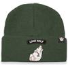 Goorin Bros. Beanie Soft Rock Wolf Forest verde scuro, taglia: unica