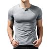 palglg Uomo Tshirt Casuale Manica Corta Maglietta Palestra V Neck Cotone