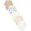 TupTam Body Neonato - Body Neonato 0-3 Mesi 5 Pezzi, Body Bambino Cotone 100%, Apertura Frontale, Unisex