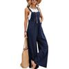 FULOOE Salopette da donna pantaloni da lavoro Baggy Casual Pantaloni Donna Tuta Larghi con Tasche