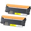Veson 117A - Set di toner con chip, compatibile con HP 117A per Toner Color Laser MFP 179fwg 178nwg 178nw 179fnw 150nw 150w 178 179 W2072A (giallo confezione da 2)