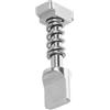 Artibetter Argento Vite per Pinna da Surf, in Acciaio Inox | Compatibile Box Centrale e Pinne Standard, Tenuta Anti Allentamento, per Sup e Surf