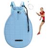 Generic Borse per racchette da tennis da donna, zaino sportivo, porta racchette | Borsa da badminton per giocatori di badminton, paddle, racquetball di tutti i livelli di abilità, contiene racchette, palline