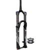 LHHL Forcella ammortizzata aria mountain bike 26/27,5/29 asse passante 110x15mm | BOOST conica Corsa 160mm Forcelle anteriore MTB per Enduro Rimbalzo Regolazione Manuale Blocco Freno a disco