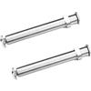 Wodsty Mulinello da pesce, albero a gomiti, 4 mm, in acciaio inox, ricambio per | Mulinello da pesca da 4 mm, albero a gomiti, asse in acciaio inox, per cascate e mulinelli da spinning, ricambio fai da te