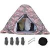 Générique Tende Da Campeggio Tenda Resistente con Protezione UV | Tende da campeggio all'aperto Per feste giardino Posteriore Patio Portico Cortile Spiaggia Escursionismo Con Borsa