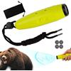 Generic Corno d'orso autodifesa portatile 125dB con 4 livelli di volume 3 toni | Autodifesa Orso Corno per Arbitro Sportivo Controllo Folla Sicurezza Esterna Campeggio Arrampicata Esplorazione Outdoor