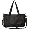 Wodsty Borsa sportiva da donna in tessuto Oxford 1680D, con scomparto per badminton e pickleball, tracolla regolabile, colore nero e viola