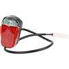 CERFFOOL Fanale Posteriore Scooter Elettrico Luce Stop per Segway Ninebot Max G30/G30 D Parafango Posteriore Luce Posteriore LED per Scooter Elettrico Parte di Ricambio