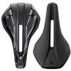 Generico Sella Full Carbon 3D, 245x140mm, S06 Strada/MTB | Stampa 3D/schiuma sottovuoto, rail ovali full carbon 7x9mm, peso massimo 120kg