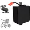 JHKJ Batteria per Carrozzina elettrica - Pacco Batteria da 24 V | Batteria al litio sostitutiva da 24 V (8Ah, 10Ah, 12Ah, 15Ah, 20Ah) per sedia a rotelle elettrica, con gancio