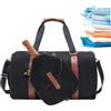 Generic Borse da tennis | Donne Moda Grande Capacità Impermeabile Portatile Donne | Borsone sportivo da viaggio per scarpe, bottiglia d'acqua e bicchiere, per tutti i giorni, pendolari, sport all'aria aperta