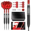 Target Darts Shift Punta in Acciaio 90% Tungsteno Swiss Point Professionale | 23G/24G/25G/ Swiss Points, K-Shift, No.6 K-Flex Alette e Steli, Premium Swiss Key Strumento, Cassetta Degli Attrezzi, Kflex