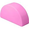Generic Mattone da yoga semicircolare curvo - EVA antiscivolo Balance & Core | 9.65in x 4.92in x 2.99in / 24,5 x 12,5 x 7,6 cm, peso leggero 100 g, schiuma EVA morbida ad alta densità