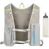 Generic Zaino per idratazione Zaino riflettente per vescica d'acqua | Con 500 ML Bottiglia Morbida Cinghia Regolabile Vescica per Jogging Campeggio Sci Palestra Caccia Outdoor Running