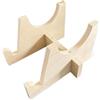 Generic Tavola di supporto in legno per esercizi di bilanciamento e stabilità | Trainer Board Staffa Allenamento Equilibrio Attrezzature Stand per Casa Palestra Indoor Stabilità Allenamento
