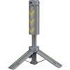 Generic Lanterna telescopica pieghevole da campeggio esterna 720° fiamma rotante | Lanterna da campeggio pieghevole per esterni con asta telescopica, fiamma rotante a 720°, luce bianca 1000LM + 450LM XTE