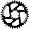 Kivivaka Corona in lega di alluminio 34T 9 mm di spessore Off-Road (34T) | Dente largo stretto, impedisce la caduta della catena, si adatta a pedivelle 104BCD, diametro 32T 135mm, MTB off-road uso