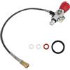 Diheohg M18X1.5 PCP Serbatoio Dual Gauge valvola di ricarica aria stazione di ricarica adattatore con 400 Bar 6000 Psi manometro 50 cm