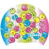 OKEO Cuffia Nuoto LOL in Silicone - Cuffia Piscina Modello Leccalecca - Morbida, Elastica e Resistente - Multicolor
