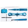 Lastdaytime Kit di manutenzione per mulinello da baitcasting in acciaio | Include rimozione perni, chiave per dado, strumento a gancio; si adatta, tamburo, mulinelli per baitcasting; design compatto