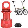 Generic Adattatore di fissaggio per meccanismo di sgancio rapido a pedale della | Lega di alluminio Telaio Portatile Montaggio Pieghevole Bicicletta Adattatore a Sgancio Rapido Parti di Ciclismo Attrezzatura