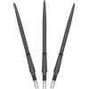 Target Darts Chrono Swiss Storm Dart Punti Phil Taylor Edition | Set da 3 Punte, 30MM/35MM/42MM - Oro/Argento/Nero | Modifica Freccette Punti, Scanalato Swiss Storm Point, Professionale Dart