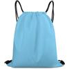 Morbuy 35x42cm Sacca Sportiva Impermeabile Zaino a Sacco (Blu) | Zaino Traspirante Moda Tinta Unita, Leggero Grande Capacità Coulisse Sportivo,per Palestra,Scuola,Viaggi,Uomo Donna