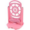 VICASKY Contapassi per Telefono Brush Stepper Rosa, Conteggio Oltre 8000 Passi | Alimentazione Usb, Uso su Scrivania e Ufficio, Compatibile Smartphone da 6, 5 Pollici