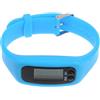 Angoily Contapassi da Polso in Silicone Rosa Display Calorie | Uso Semplice senza Smartphone, Batteria Ag10 1, 5 V Integrata, per Camminata e Fitness All'aperto