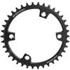 Accarugty Corona per bici da strada, 110BCD, 4 bulloni, velocità singola | Design a denti larghi e stretti, previene la caduta della catena, cambio sicuro, 110BCD 4 bulloni, pedalata liscia (38T)