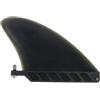 Wodsty Pinna morbida Flex Center per SUP e tavole da surf con | Pinna centrale morbida Flex SUP con vite, per Air Sup, longboard, tavola da surf, PVC, accessorio per pinne d'acqua bianca