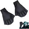 Generic Aqua - Guanti da nuoto in neoprene, 2 mm, per fitness in acqua | Guanti da nuoto in neoprene palmati per aerobica in acqua, nuoto e allenamento