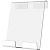 Generic Supporto per tablet per tapis roulant - Supporto per telefono da lettura per attrezzature fitness in acrilico | Accessorio per allenamento regolabile | Supporto per macchina da corsa per palestra a