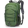 MOUNTAINTOP Zaino da Trekking Zaino Montagna da 18 Litri per Uomo e Donna | per Cremallere YKK Viaggio Hiking Escursione Campeggio per Air Ventilated Honeycomb Mesh, Verde