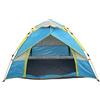 BORDSTRACT Tenda da campeggio Tenda per 2-3 persone, tende a cupola impermeabili | Tenda familiare portatile di facile installazione per escursioni all'aperto