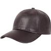 WAJJWI Berretti da baseball in pelle primavera e autunno all'aperto Per All'Aperto | Cappello for protezione solare regolabile for cappelli casual