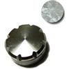 Marchfunny Manopola di regolazione della bobina d'oro per DAIWA per zillion Bobina | costruzione, 2g ultra-leggero, adatto per Steez per Alpha, migliora il controllo del casting, facile installazione senza