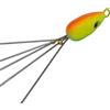 Wodsty Umbrella, esca rig a 5 bracci, sistema Alabama con vortice per pesca | Alabama Rig 5 Arms Umbrella Fishing Lure con Swivel, 18 g, per pesca al spigolo e in acqua di mare