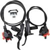 Generico Freno a Disco Idraulico, Compatibile con Shimano, M8200 | Leva BL-M8200, pinza BR-M8200, parti freno MTB 2 pistoni, alluminio