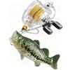 Wodsty Fly Fishing Reel - Portachiavi con cordino retrattile (48 cm), in plastica resistente, regalo da pescatore
