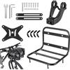 Uonguon Portapacchi anteriore per bicicletta, forte capacità di carico | Telaio di trasporto per bicicletta per bambini, adulti, donne, uomini, mountain bike, bici da trekking