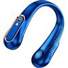 Generic Ventilatore da collo senza lama - Ventola di raffreddamento indossabile | ABS 1200mAh USB Ricaricabile 5 Velocità Bladeless Neck Fan Hands Free Cooling Per Campeggio Viaggi Ufficio Casa Escursioni